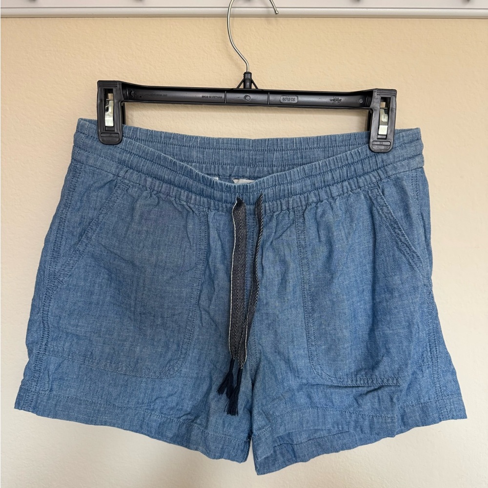 J. Crew Cotton Chambray Shorts XS